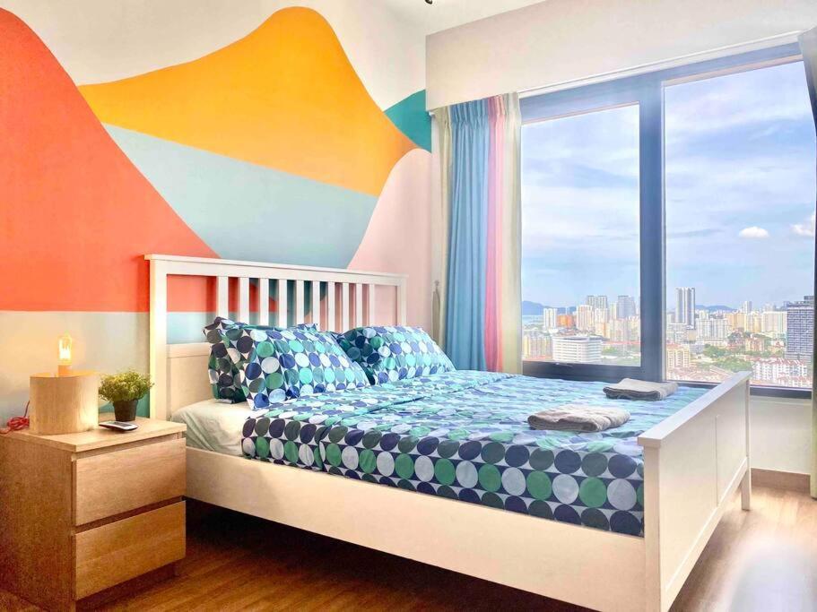 Tropicana 218 Macalister #Wondercolor #Infinity Pool #Georgetown #5Pax #2Br 2Bath #1King 1Queen 1Single #Quality Well Maintained #Private Host Buitenkant foto